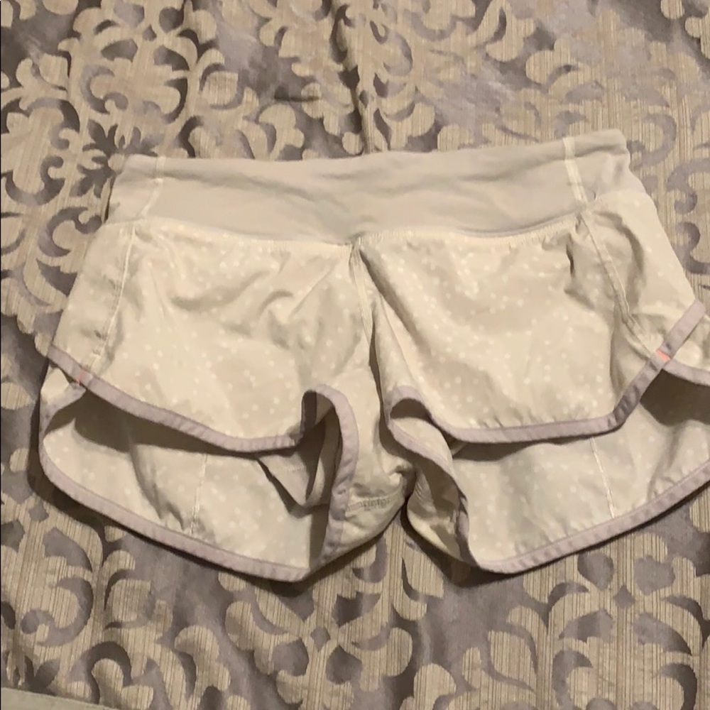Lululemon speed shorts